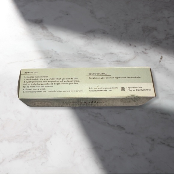 NIB Lumiroller MT Micro Titanium Tips Facial Massager Skin Care Tool 0.25mm - Picture 6 of 10